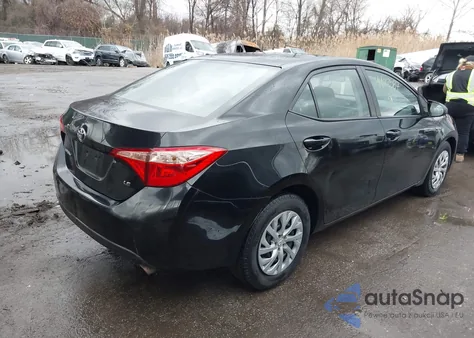 2017 Toyota Corolla Le из США, поврежденный, VIN 2T1BURHE0HC917538